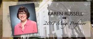 Karen Russell was named a 2017 Meigs Professor
