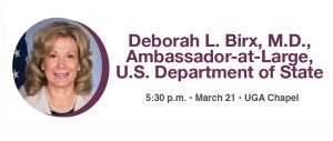 Deborah L. Birx, M.D., Ambassador-at-Large and U.S. Global AIDS Coordinator at the U.S. Department of State