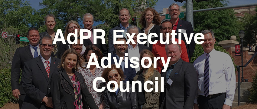 The AdPR Executive Advisory Council welcomes five new members at its April 20-21 meeting.