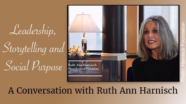 Former broadcaster and reporter Ruth Anne Harnisch will discuss the power of storytelling over lunch Nov. 8, 2017