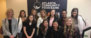 AdPR students visit one of three agencies during their annual Nonprofit Tour in Atlanta.