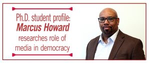 Headshot of PhD student Marcus Howard