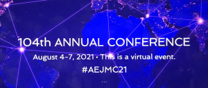 AEJMC Conference webpage graphic
