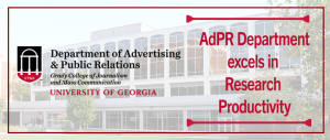 Image of Grady College with AdPR logo