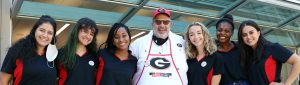 Dean Davis and Ambassadors at Dawgs with the Dean