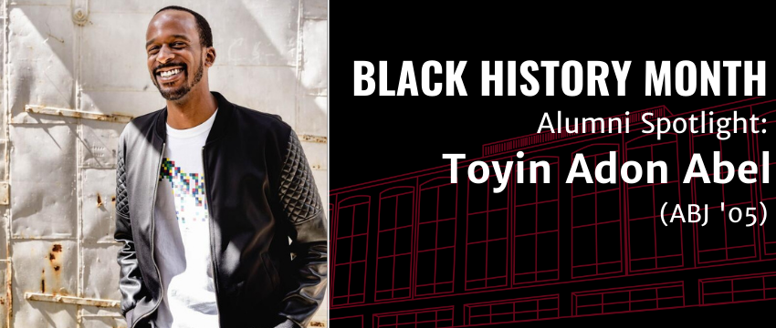 Black History Month profile picture of Toyin Adon-Abel