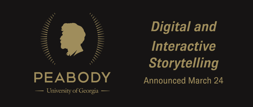 Peabody will announce its inaugural digital and interactive storytelling awards on March 24, 2022.