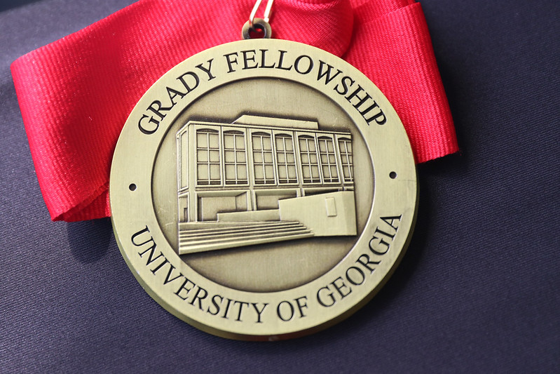 A medal for the Grady Fellowship.