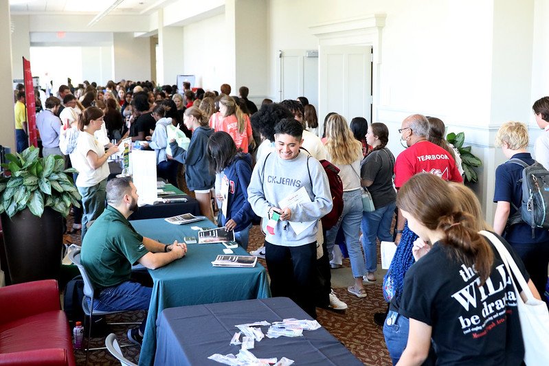 Image of GSPA participants at a conference.