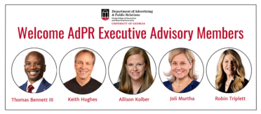 Headshots of new AdPR Executive Adv. Comm members.