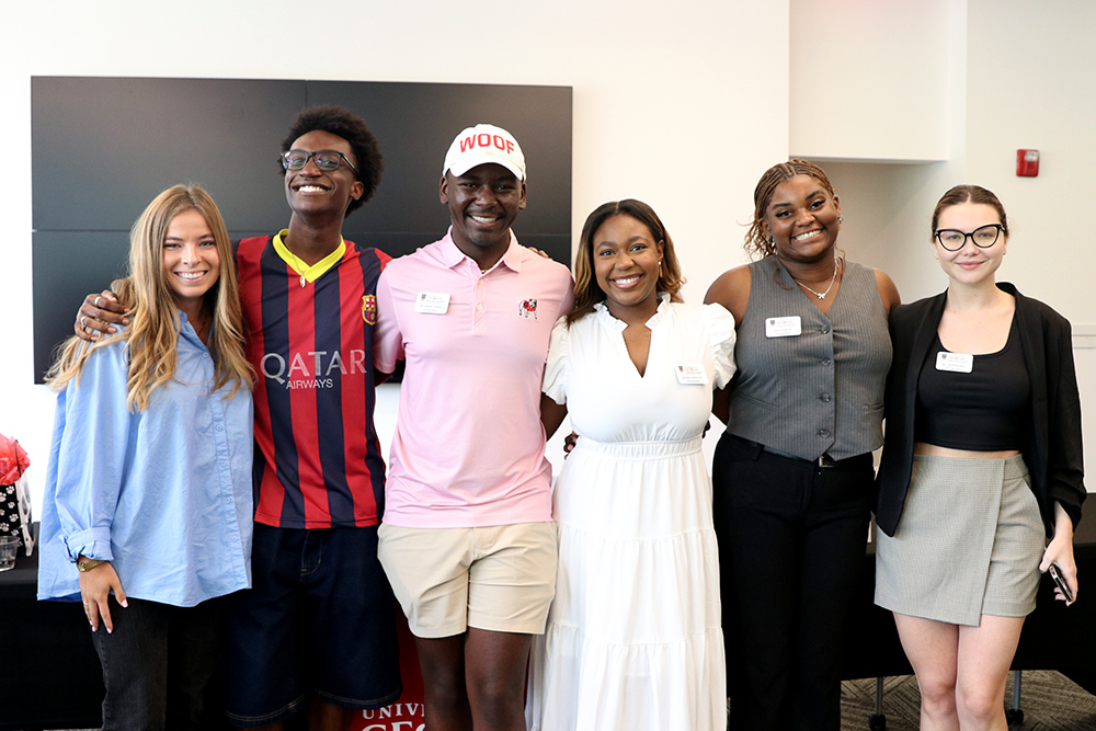 Group of Grady Ambassadors after 40 under 40 panel