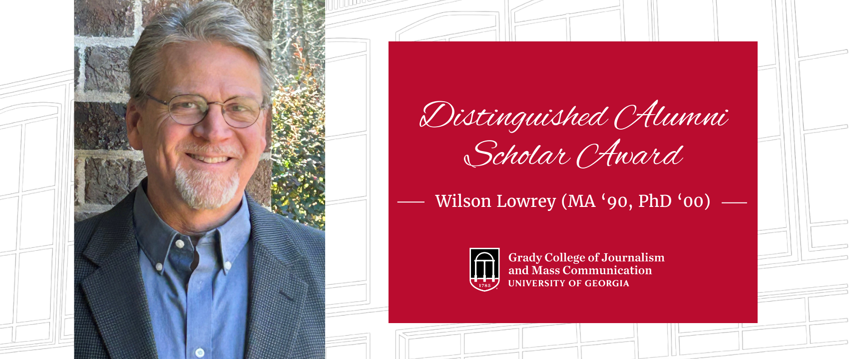 Alumni Award Profile: Wilson Lowrey (MA ’90, PhD ’00)