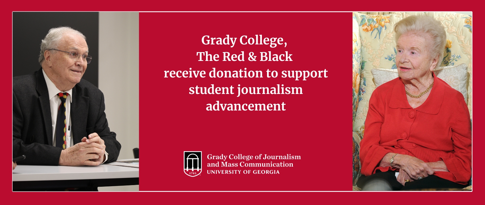 Grady College, The Red & Black receive donation to support student journalism - Grady