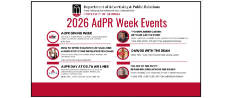A list of events with a title 2026 AdPR Week Events