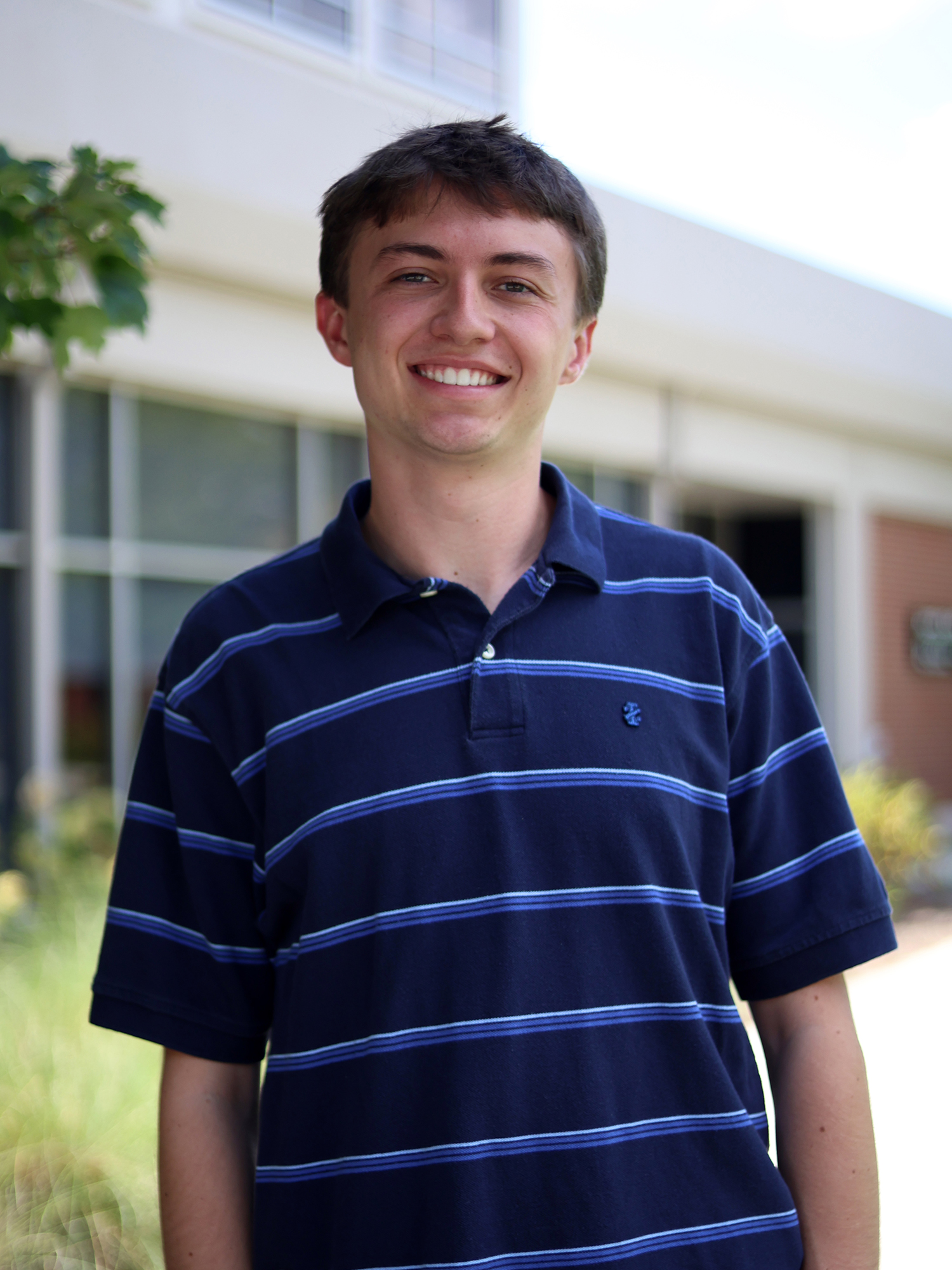 Outdoor headshot of Ben Miller