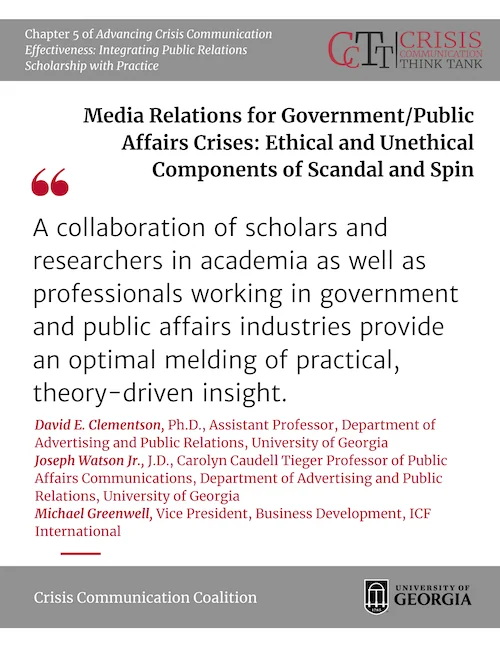 Crisis communication quote