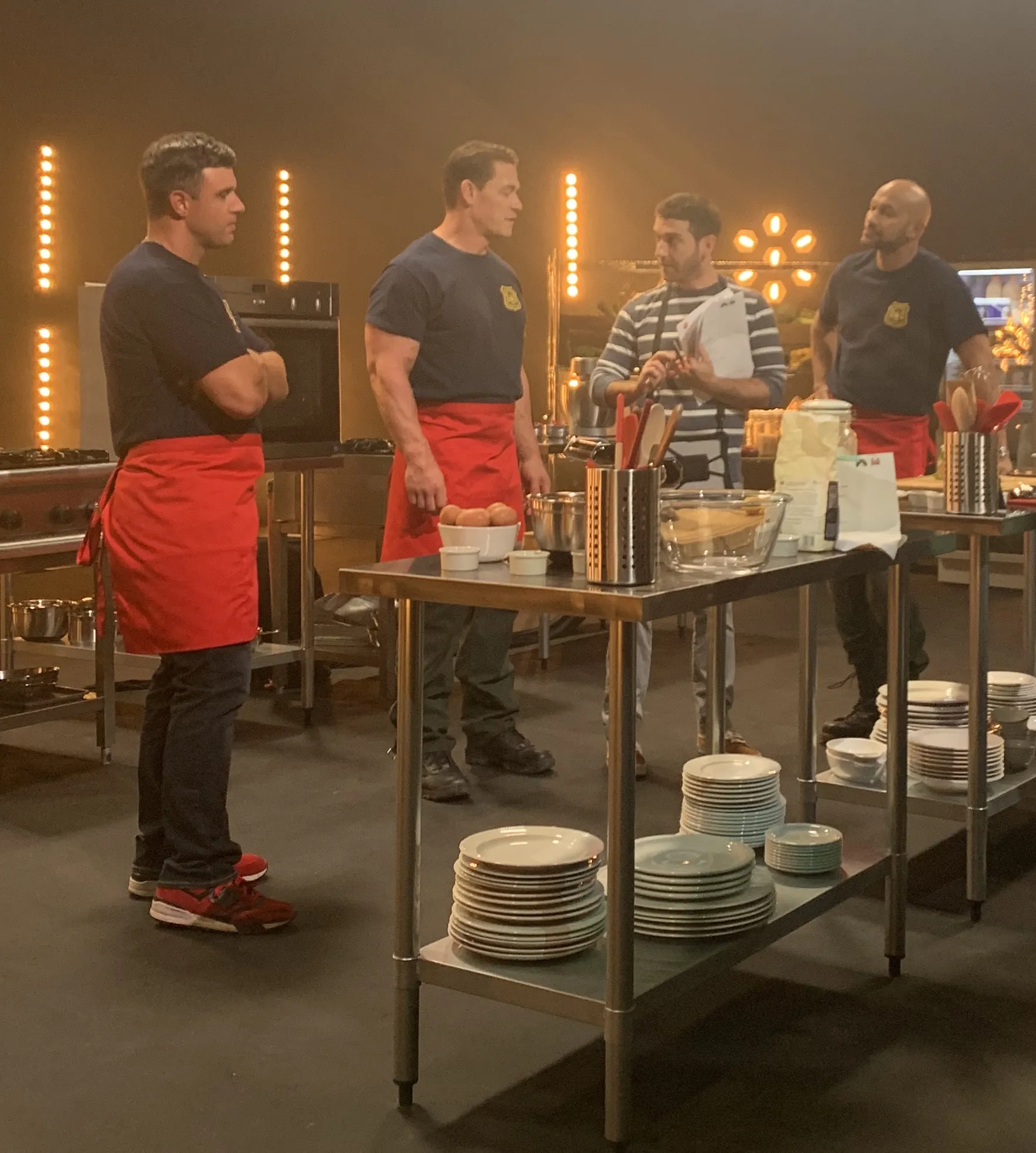 Directing Keegan Michael Key and John Cena in England for an integration with the Paramount movie Playing with Fire and Food Network’s Chopped