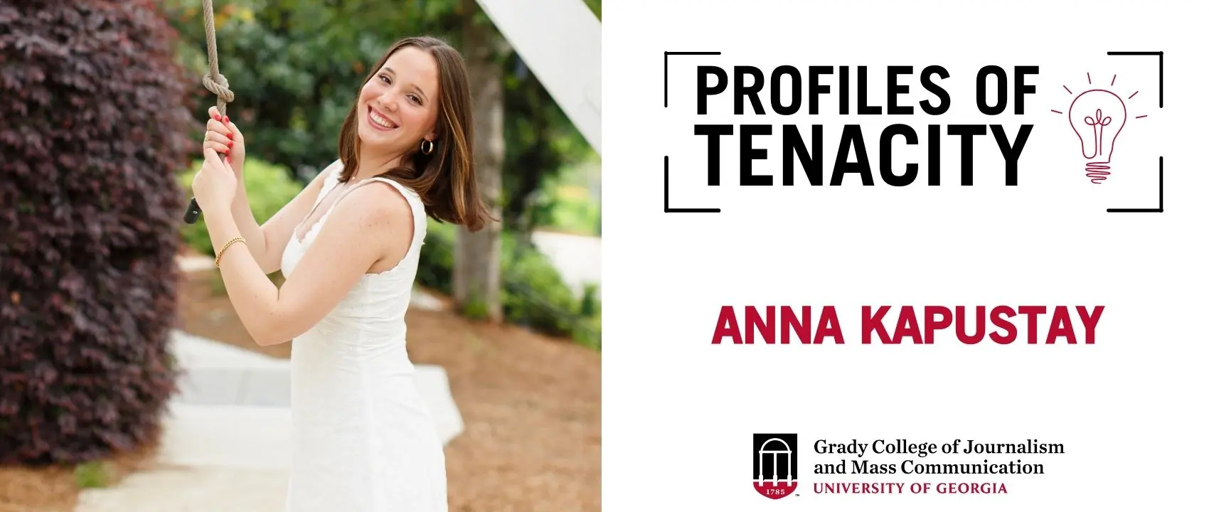 Anna Kapustay rings UGA Chapel Bell